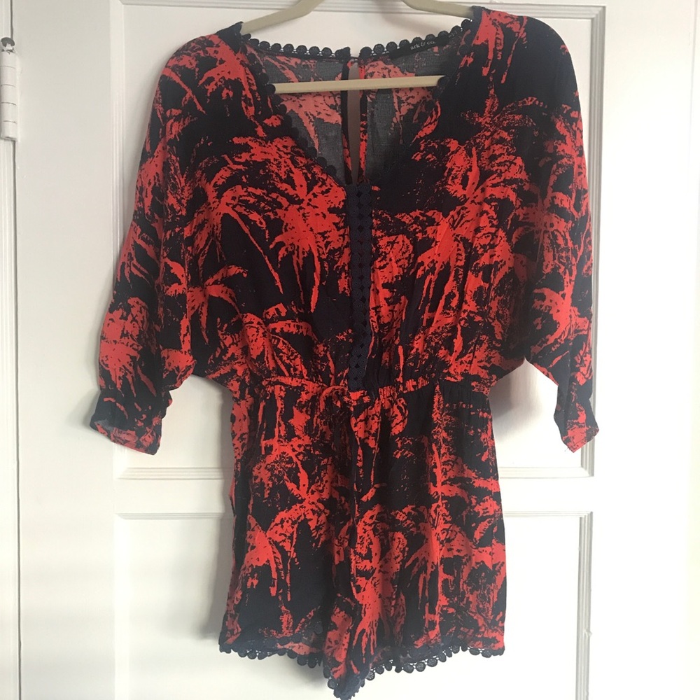 Tropical + Sexy Romper